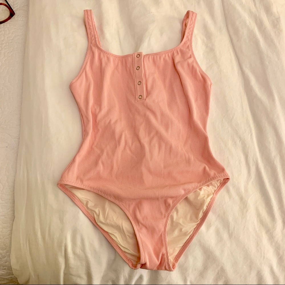 STAUD x Solid&Striped one piece